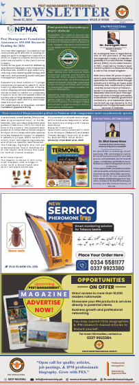 news letter march issue 11 ento society
